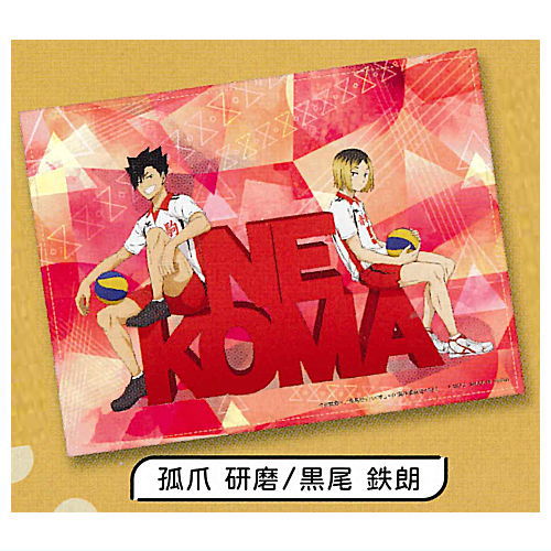 Haikyu!! Luncheon mat [8.Kenma Kozume & Tetsuro Kuroo]