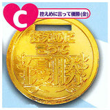 Oshinui Winner Mini Medal [3.Hikaemeniitte yusho (gold)]