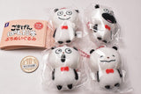 GOKIGEN PANDA petit stuffed toy [All 4 type set(Full Complete)]