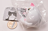 Manmaru Animals Manmaru cat Big sofubi [2.White Cat]