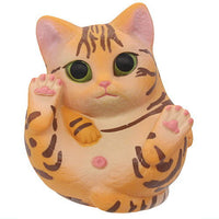 Manmaru Animals Manmaru cat Big sofubi [5.Chatora]