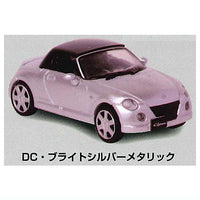 DAIHATSU Copen LA-L880K Detachable Top 1/64 SCALE [1.DC/Bright Silver Metallic]