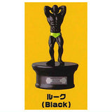 Muscular men's group ALLOUT macho chess [10.Rook (Black)]