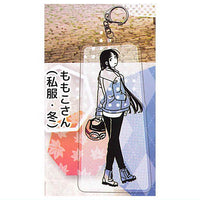 Osanpo wa kisetsu o matotte. Acrylic key chain Part.6 [3.Momoko san (plain clothes, winter)]