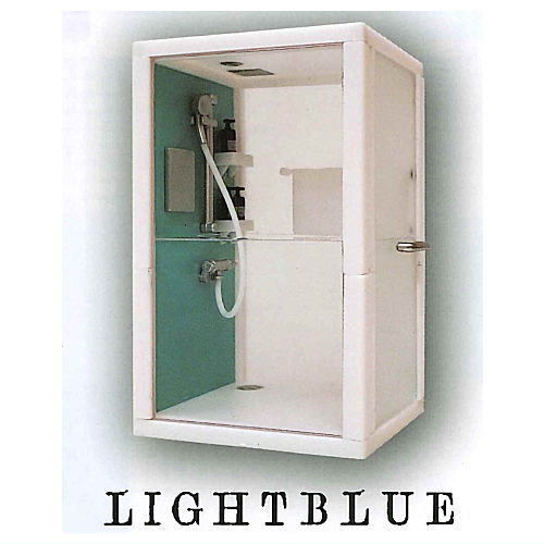 1/24 shower room collection [4.LIGHTBLUE]