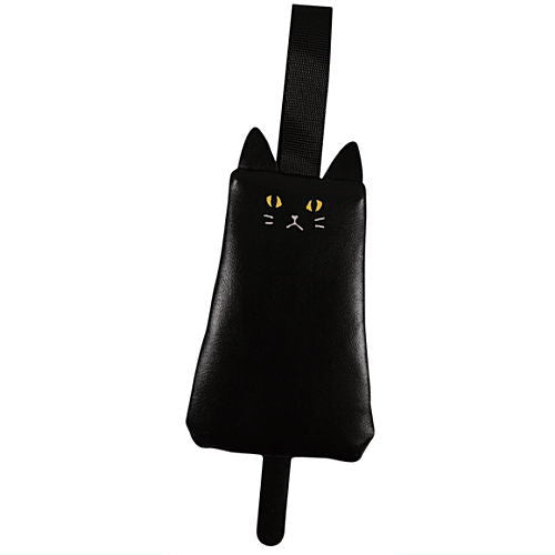 Chotto Odekake Black Cat Smartphone Shoulder and Pouch [2.Petit case (pacchiri)]