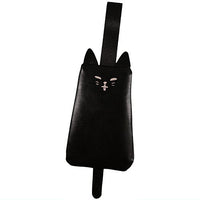 Chotto Odekake Black Cat Smartphone Shoulder and Pouch [3.Petit case (uttori)]