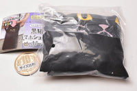 Chotto Odekake Black Cat Smartphone Shoulder and Pouch [4.Black cat kinchaku pouch]