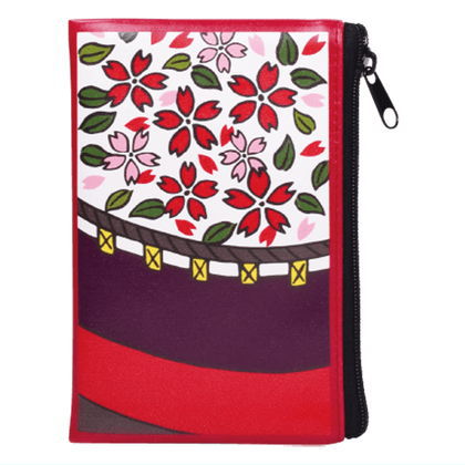 Hanafuda Pouch Collection Hanaawase [4.Curtain pouch]