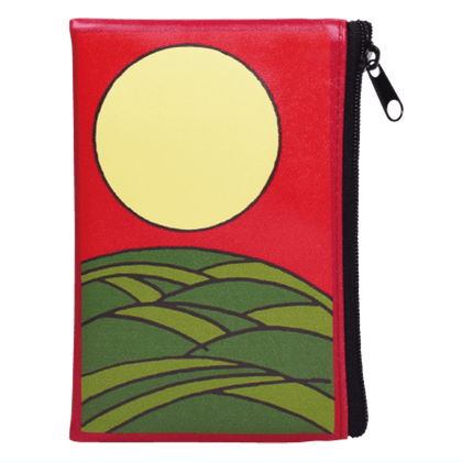 Hanafuda Pouch Collection Hanaawase [5.Full moon pouch]