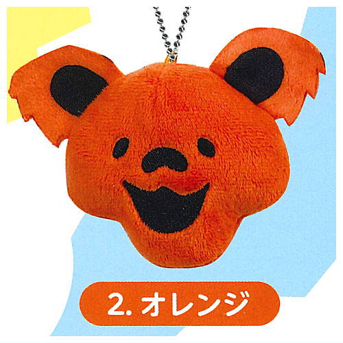 Grateful Dead Dead Bear Plush Pouch [2.orange]