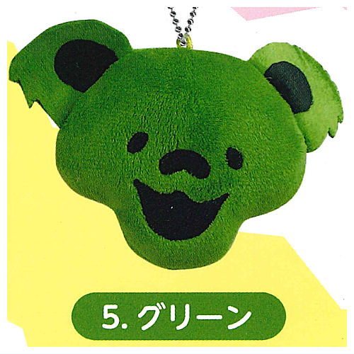 Grateful Dead Dead Bear Plush Pouch [5.green]