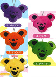 Grateful Dead Dead Bear Plush Pouch [All 5 type set(Full Complete)]