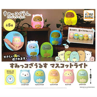 Sumikkogurashi Sumikko Zaurus Mascot Light [All 5 type set(Full Complete)]