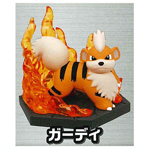 Pokemon Diorama Collect Fire & Grass [2.Growlithe]