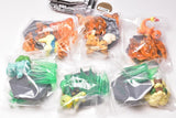 Pokemon Diorama Collect Fire & Grass [All 6 type set(Full Complete)]