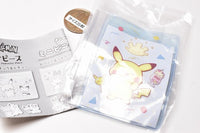 Pokepiece mini vinyl pouch with sticker [4.Pikachu & Milcery]