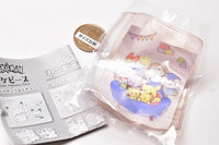 Pokepiece mini vinyl pouch with sticker [5.Everyone daishugo]