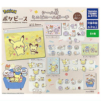 Pokepiece mini vinyl pouch with sticker [All 5 type set (Full Complete)]