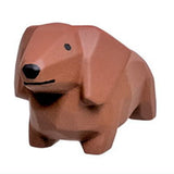 Wood carving artist Seiji Kawasaki Wood Carving Animals Mascot Figure Part.2 [2.Dachshund]