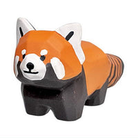 Wood carving artist Seiji Kawasaki Wood Carving Animals Mascot Figure Part.2 [5.Red panda]