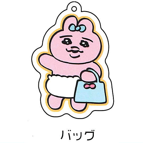 Panty Rabbit acrylic key chain [1.Bag]