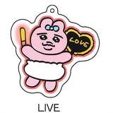 Panty Rabbit acrylic key chain [3.LIVE]
