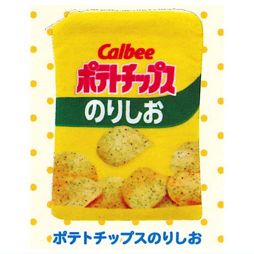 Calbee Fluffy Pouch [3.Potato Chips Seaweed Salt]