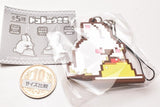 DokoDoko-Usagi rubber strap [1.Dokodoko yawaraka pudding (cherry)]