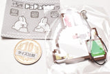 DokoDoko-Usagi rubber strap [3.Dokodoko achuachu yunomi]