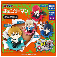 Buchimasu! Chainsaw Man Relief figure magnet [All 4 type set(Full Complete)]