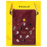 Keiko Sena Megane usagi shoulder pouch [2.Wine-red]