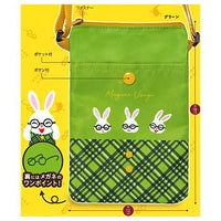 Keiko Sena Megane usagi shoulder pouch [5.Green]