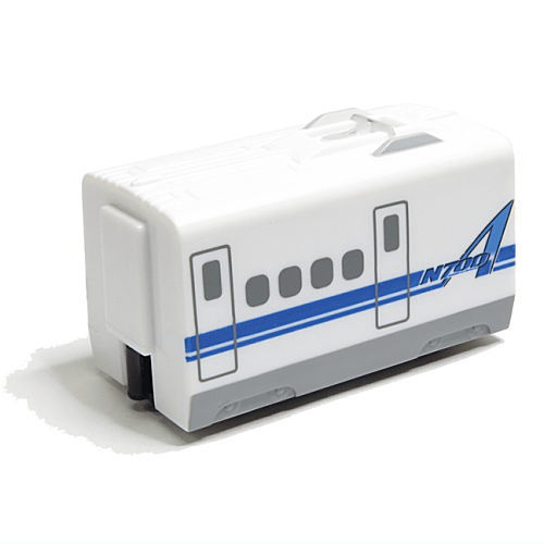 Mini Motor Train Part.2 N700A Shinkansen & E5 Series Shinkansen [3.[N700A Shinkansen] Vehicle C with 2 rails]