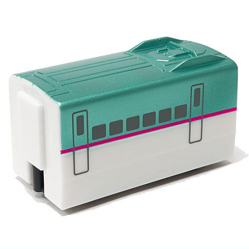 Mini Motor Train Part.2 N700A Shinkansen & E5 Series Shinkansen [9.[E5 Series Shinkansen] Vehicle C with 2 rails]