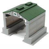 Mini Motor Train Part.2 N700A Shinkansen & E5 Series Shinkansen [16.[Structure] Garage]