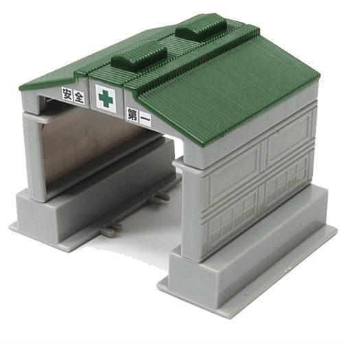 Mini Motor Train Part.2 N700A Shinkansen & E5 Series Shinkansen [16.[Structure] Garage]