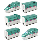 Mini Motor Train Part.2 N700A Shinkansen & E5 Series Shinkansen [B.E5 Series Shinkansen 6 type set (7.8.9.10.11.12)]