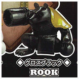 Dennnou Daiku Chess Figure Collection Part.2 [2.ROOK (Gloss black)]