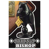 Dennnou Daiku Chess Figure Collection Part.2 [4.BISHOP (Gloss black)]