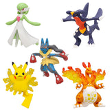 Pokemon netsuke mascot Legend Battle SIDE-B [All 5 type set(Full Complete)]