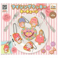 Sanrio Characters Icing Cookie Keychain [All 5 type set (Full Complete)]