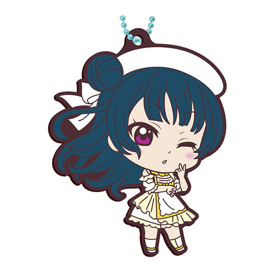 Love Live! Sunshine!!Capsule Rubber Mascot 24 [6.YoshikoTsushima]