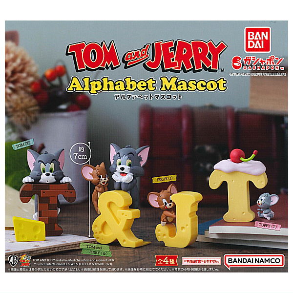 TOM and JERRY Alphabet Mascot [All 4 type set(Full Complete)]