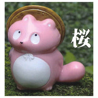 Bonyari kodanuki Sofubi Figure [3.Sakura]