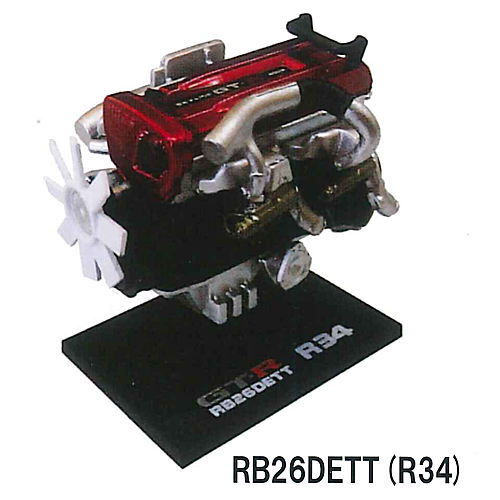 1/24 scale Nissan RB26DETT collection [3.RB26DETT(R34)]