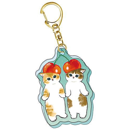 mofusand acrylic key chain [1.Fruits]