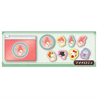 Sanrio Characters Retro Vinyl pouch Sticker [4.My Melody]