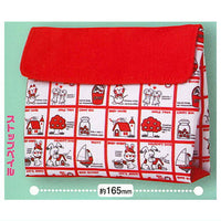 HEIKO Fancy Wrapping Paper Pouch Collection [1.Stop Pale]