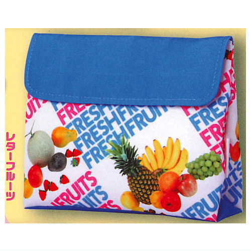 HEIKO Fancy Wrapping Paper Pouch Collection [4.Letter fruit]